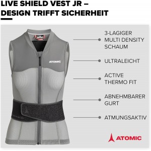 LIVE SHIELD Vest W Grey