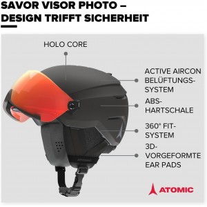 SAVOR VISOR PHOTO Black