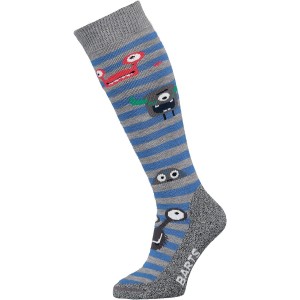 Skisock Monsters Kids heather grey 23-26