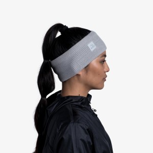 CROSSKNIT HEADBAND BUFF® SOLID LIGHT GREY