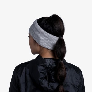 CROSSKNIT HEADBAND BUFF® SOLID LIGHT GREY