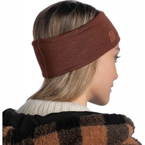 MERINO WIDE HEADBAND BUFF® SOLID SIENNA